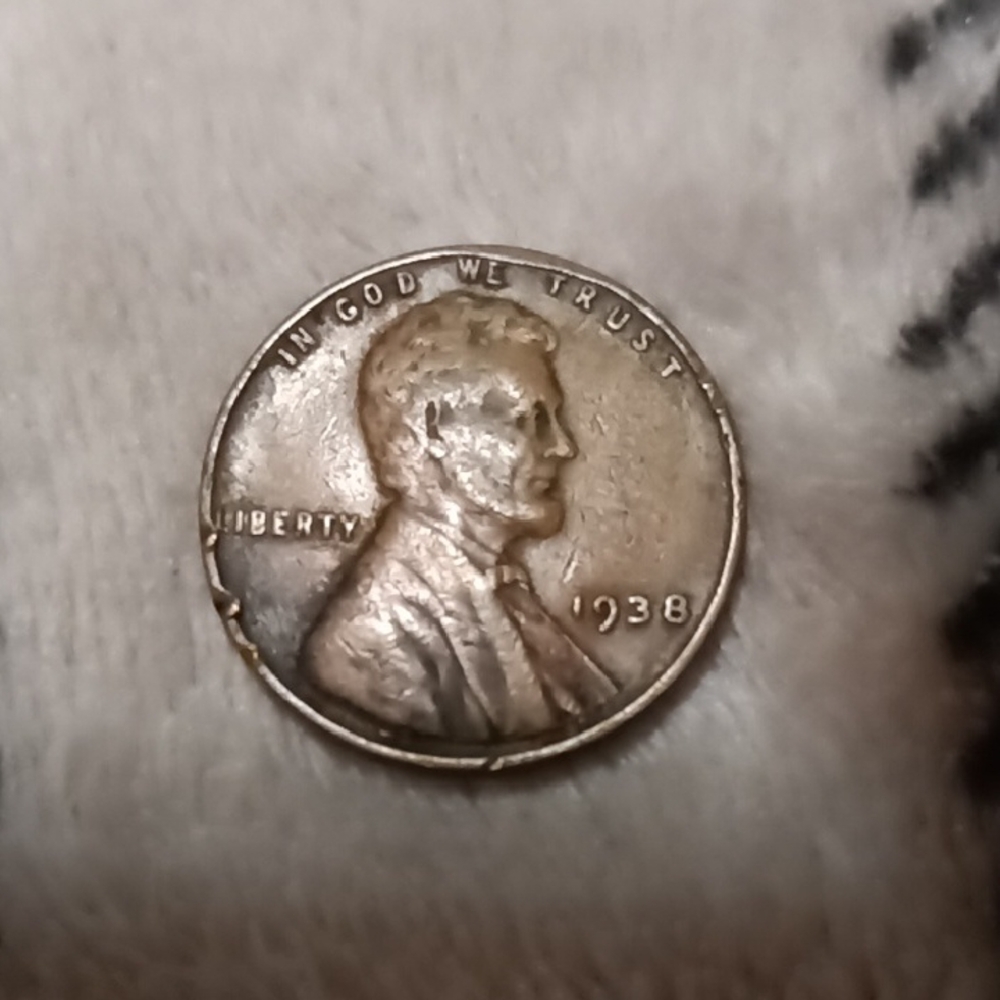 1938 Lincoln Wheat Penny